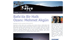 Desktop Screenshot of blog.dunyakazanbizkepce.com